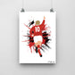 Dennis Law Print - DanDesignsGB