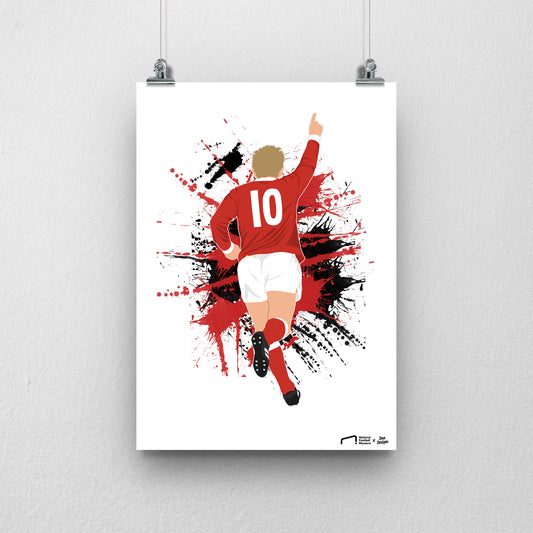 Dennis Law Print - DanDesignsGB