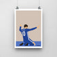 Eden Hazard Chelsea Print - DanDesignsGB