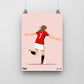 Ella Toone Manchester United - A3 Print - DanDesignsGB