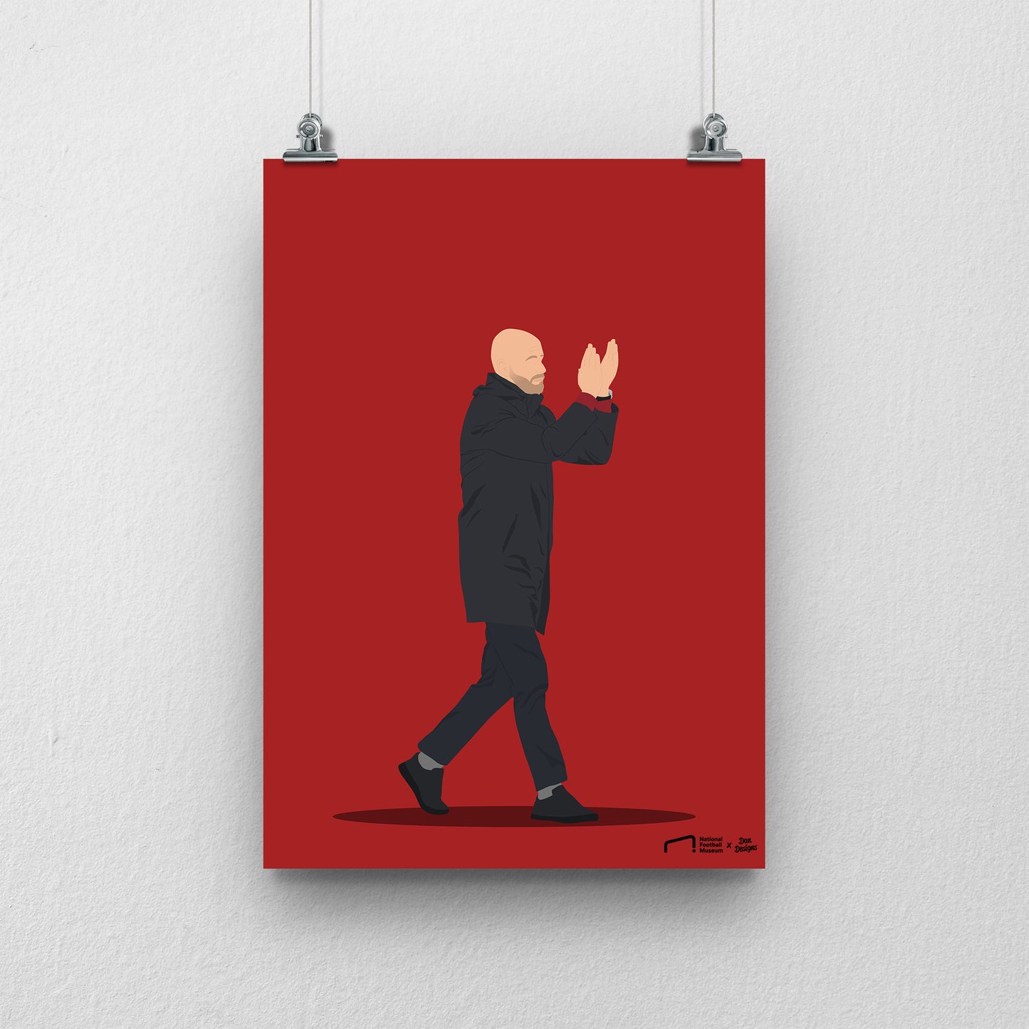 Erik Ten Hag Print - DanDesignsGB