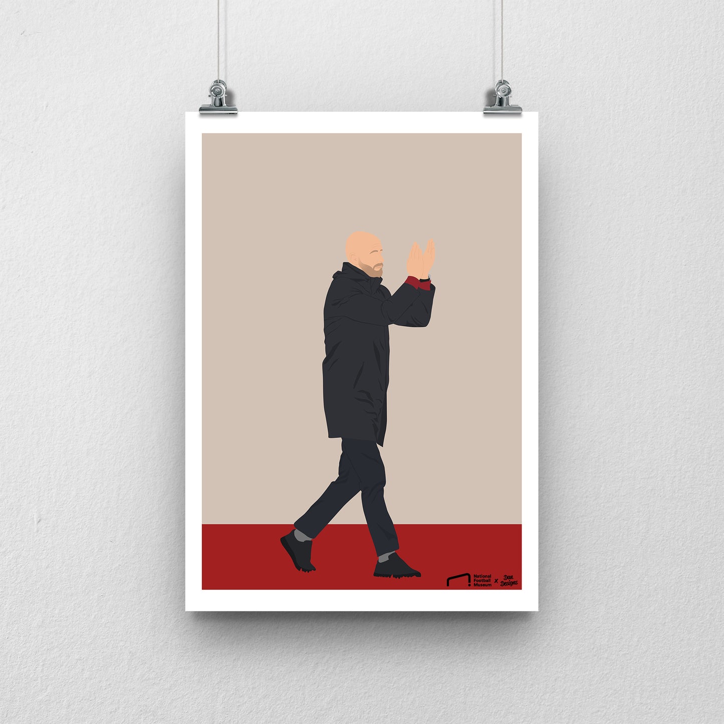 Erik Ten Hag Print - DanDesignsGB