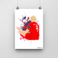Erling Haaland Norway Print - DanDesignsGB