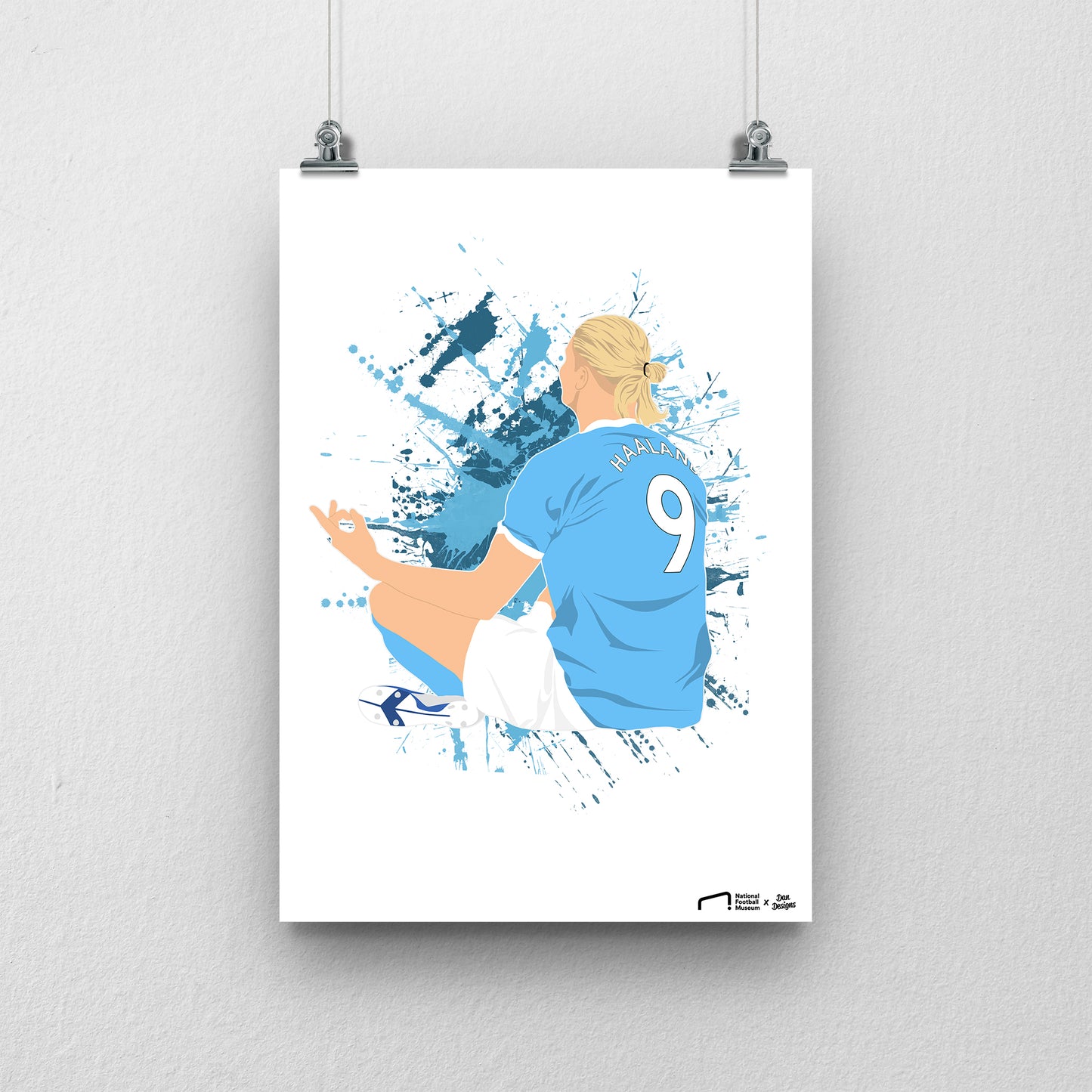 Erling Haaland Print - DanDesignsGB