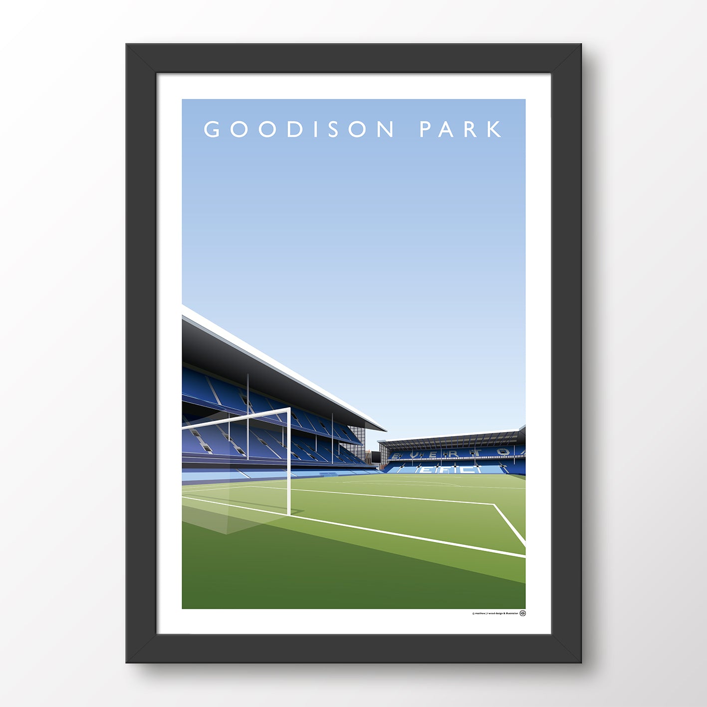 Stadium Prints By Matthew J I Wood Design And Illustration National