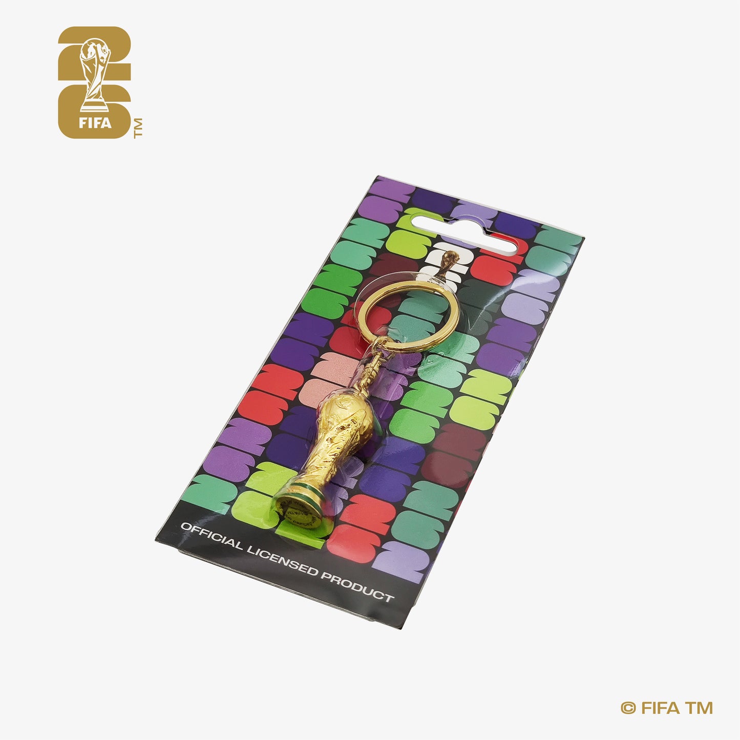 FIFA 45mm World Cup Trophy Keyring