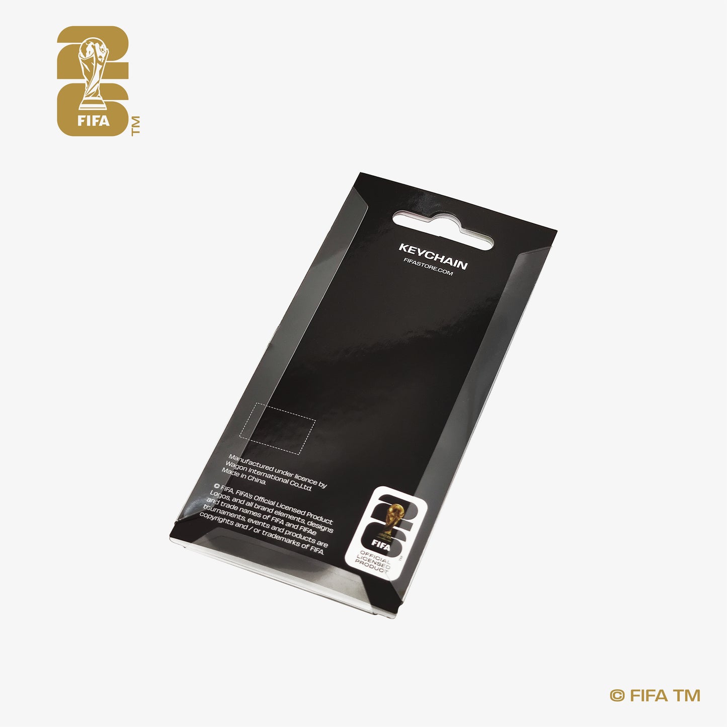 FIFA 45mm World Cup Trophy Keyring