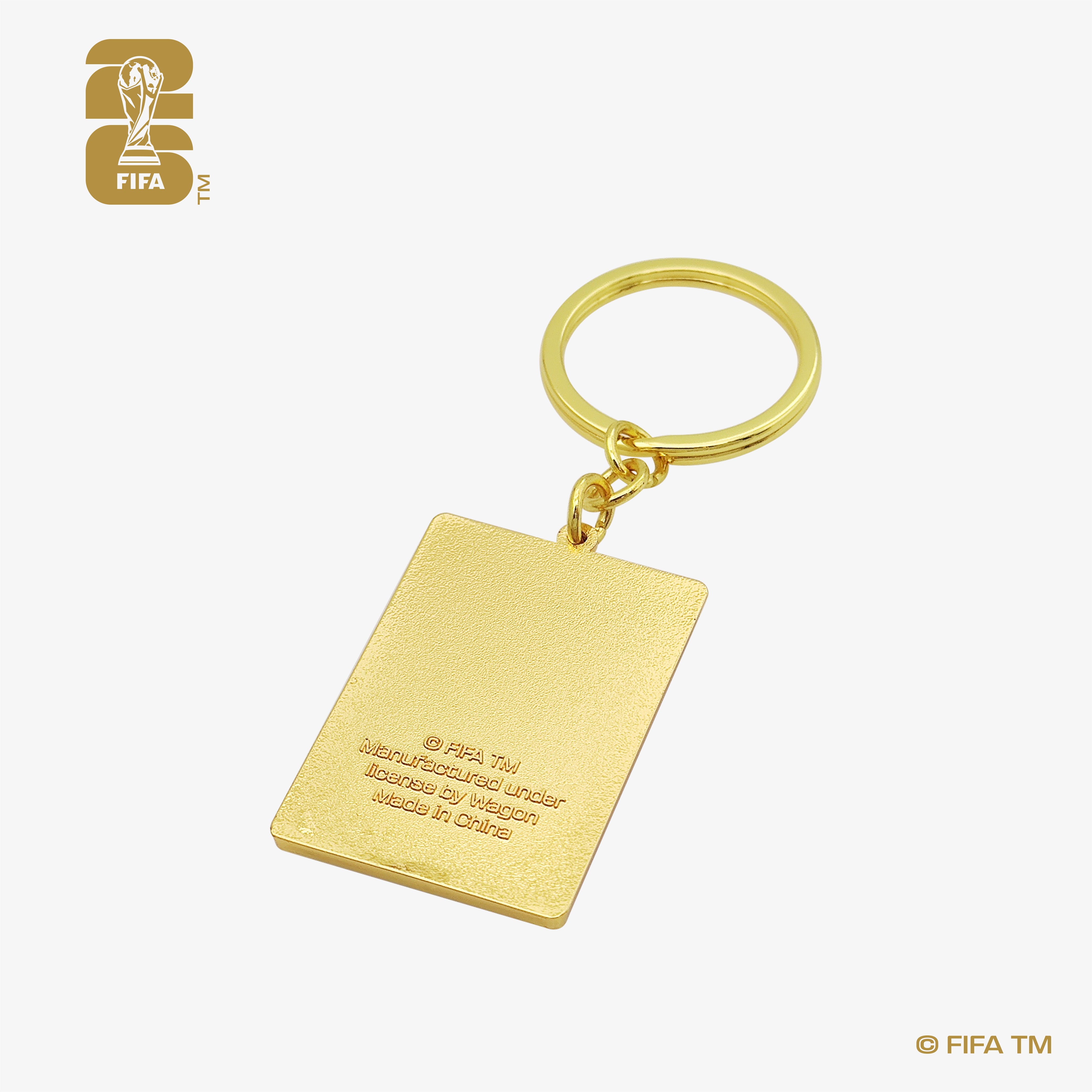 FIFA World Cup 2026 Emblem Keyring – National Football Museum Shop
