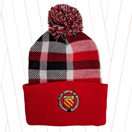 FC United Tartan Bobble hat