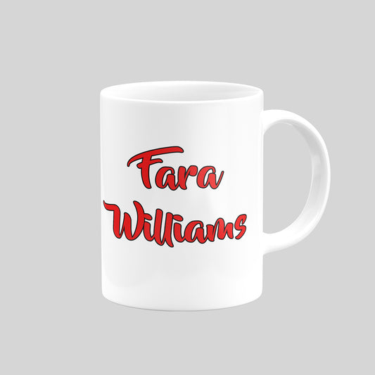 Fara Williams Mug - DanDesignsGB