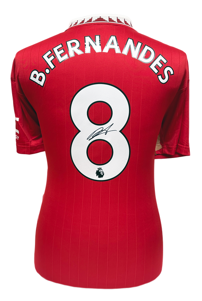 Bruno Fernandes Signed 22/23 Manchester United Shirt