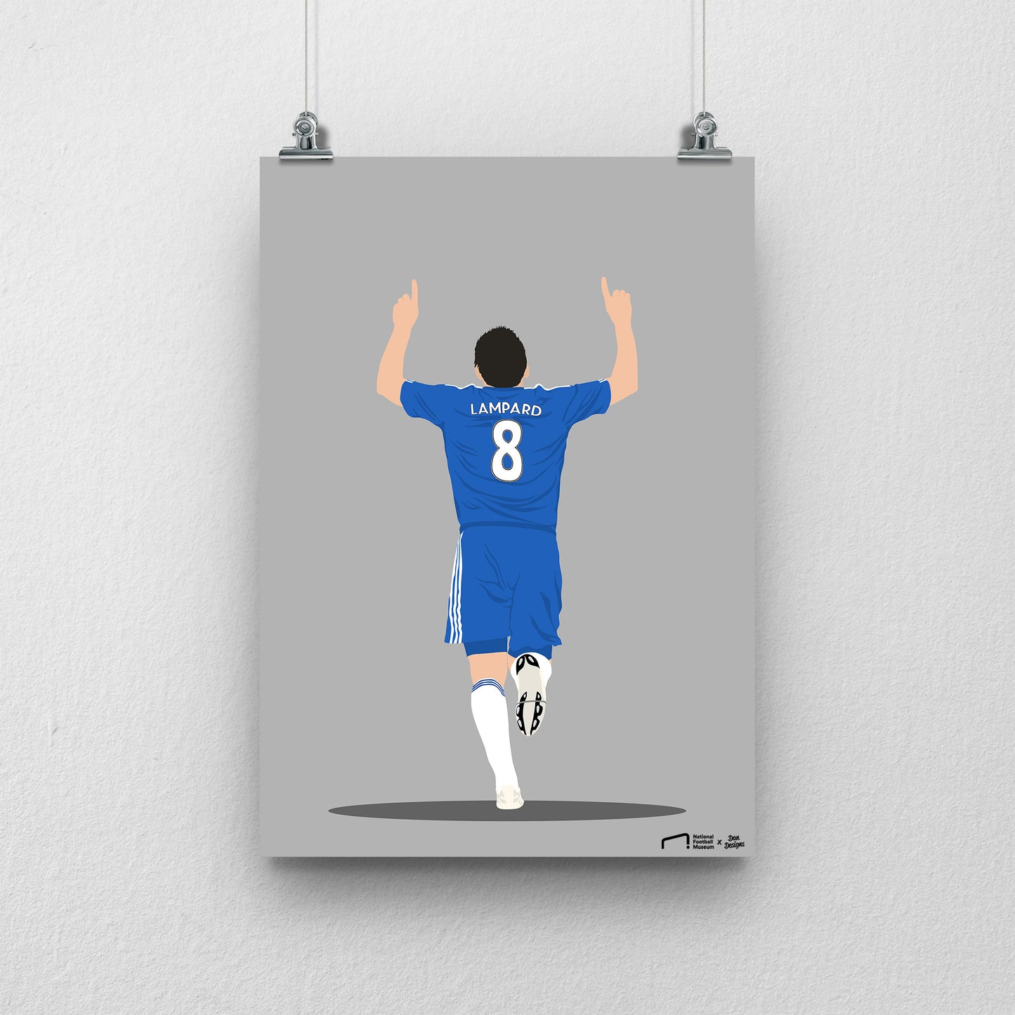 Frank Lampard Chelsea Print - DanDesignsGB