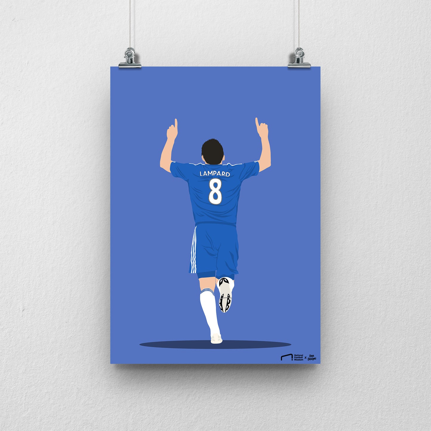 Frank Lampard Chelsea Print - DanDesignsGB