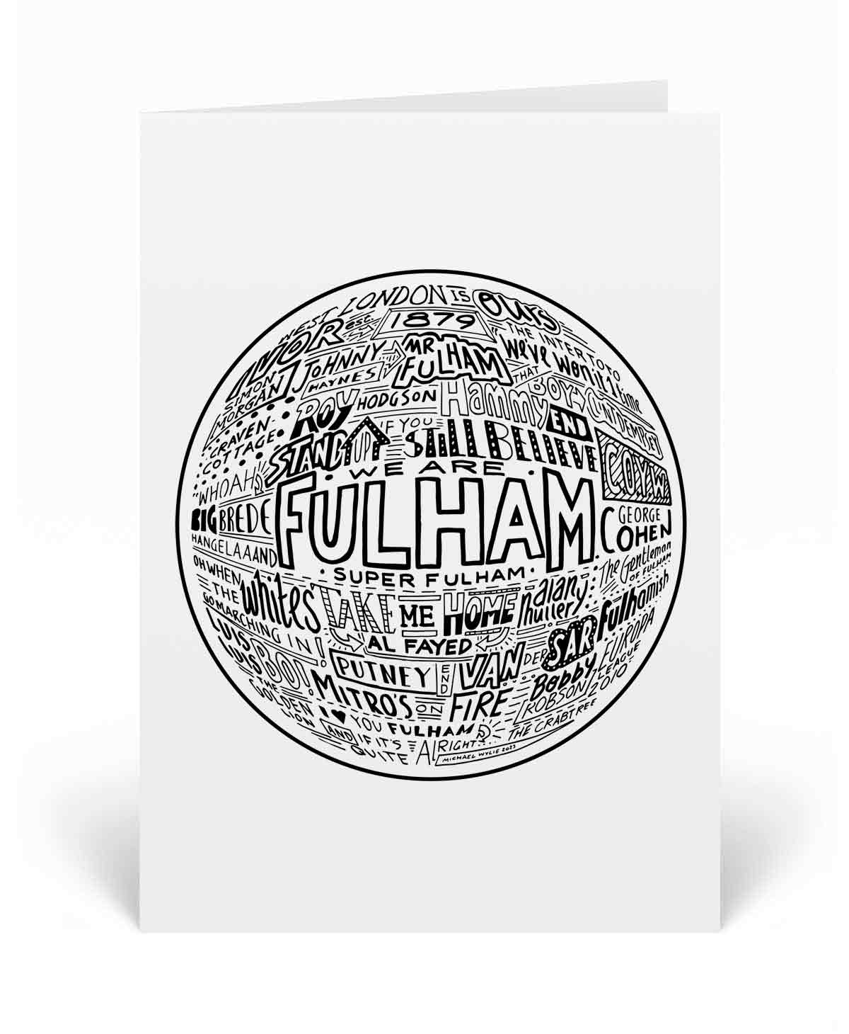 Sketch Book - Fulham Card