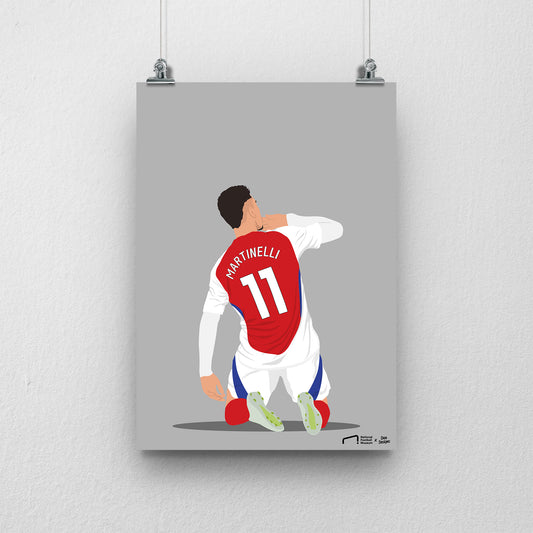 Gabriel Martinelli Print - DanDesignsGB