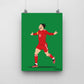 Gareth Bale Wales Print - DanDesignsGB