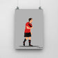 Gary Neville Print - DanDesignsGB