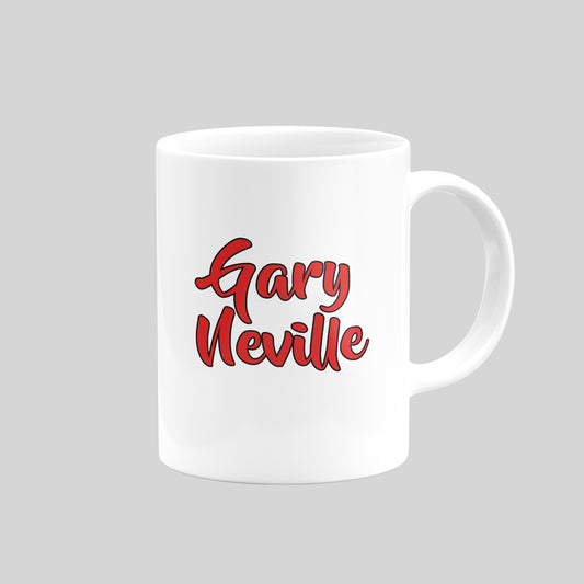 Gary Neville Mug - DanDesignsGB