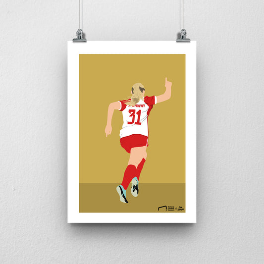 Georgia Stanway Bayern Munich Print - DanDesignsGB