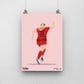 Georgia Stanway Bayern Munich Print - DanDesignsGB