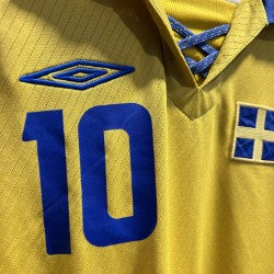 2008 Sweden Anniversary Shirt - Ibrahimovic 10