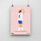 Grace Clinton EURO A3 EURO 2025 Art Print - DanDesignsGB