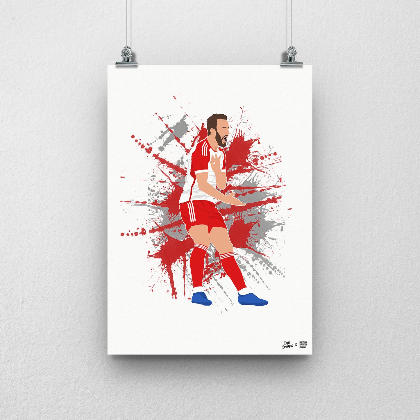 Harry Kane Bayern Munich Print - DanDesignsGB