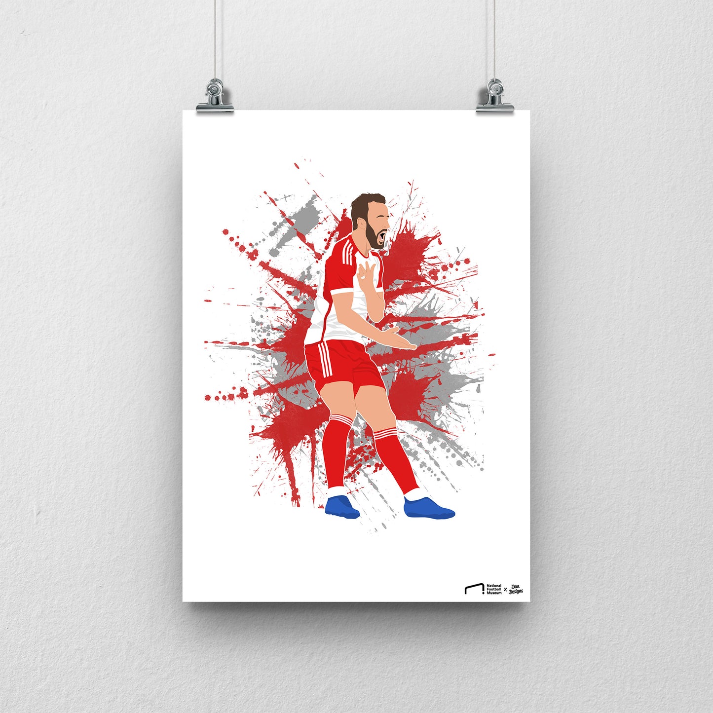 Harry Kane Bayern Munich Print - DanDesignsGB