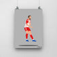 Harry Kane Bayern Munich Print - DanDesignsGB