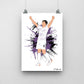 Harry Maguire Manchester United Print - DanDesignsGB
