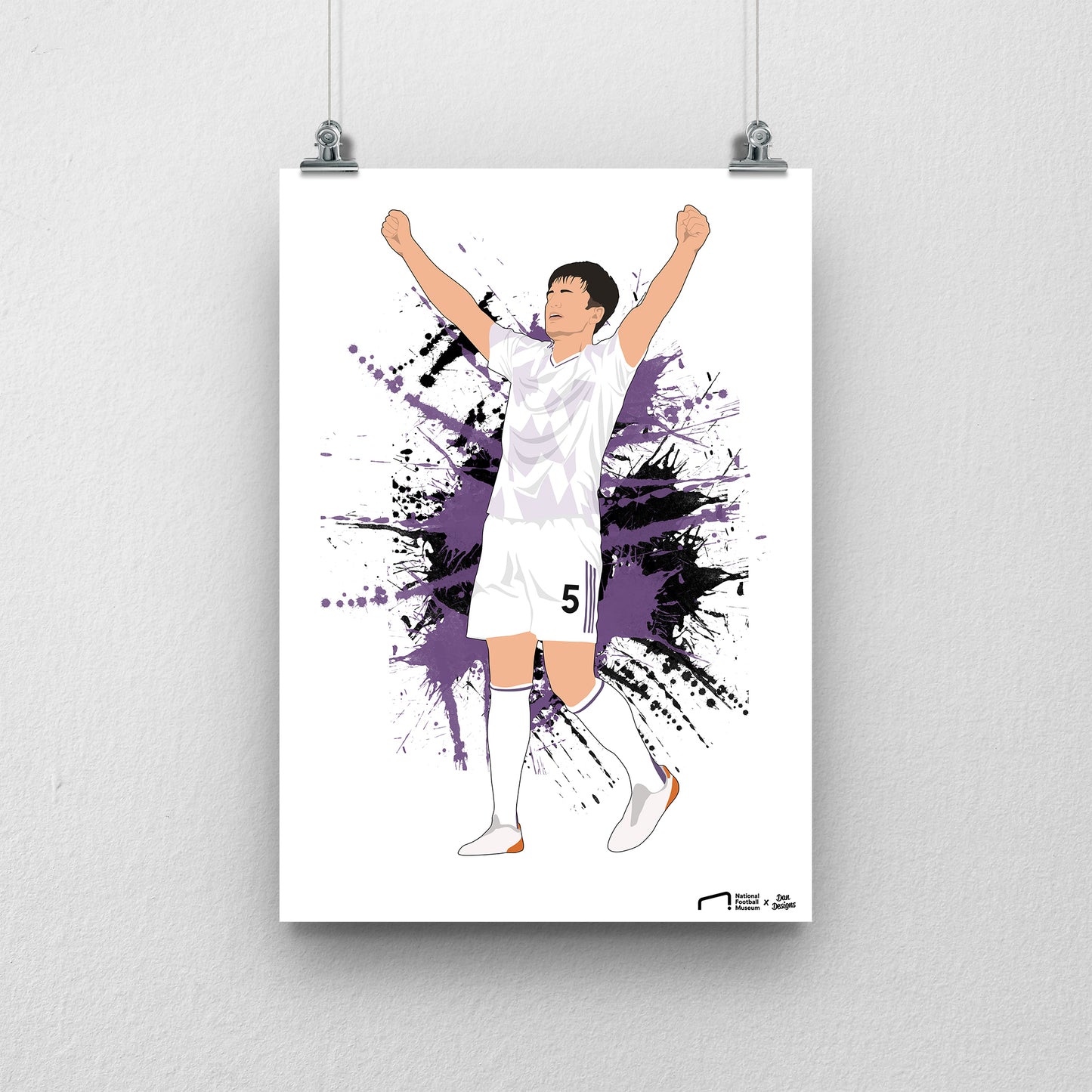 Harry Maguire Manchester United Print - DanDesignsGB