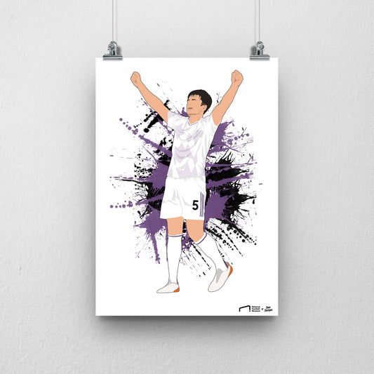 Harry Maguire Manchester United Print - DanDesignsGB
