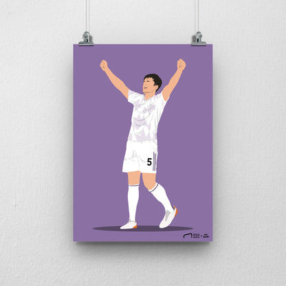 Harry Maguire Manchester United Print - DanDesignsGB