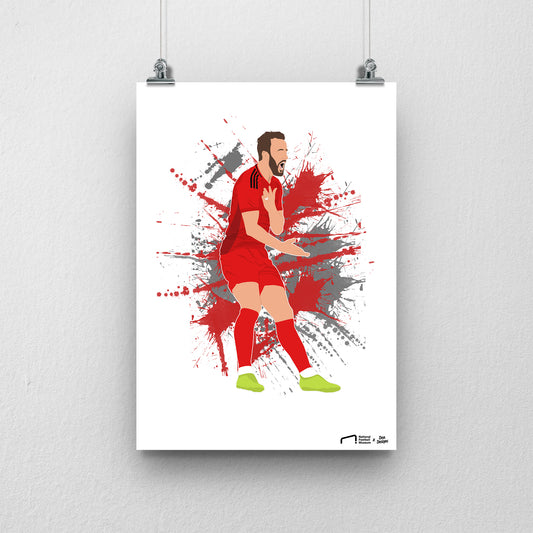 Harry Kane Bayern Munich Print - DanDesignsGB