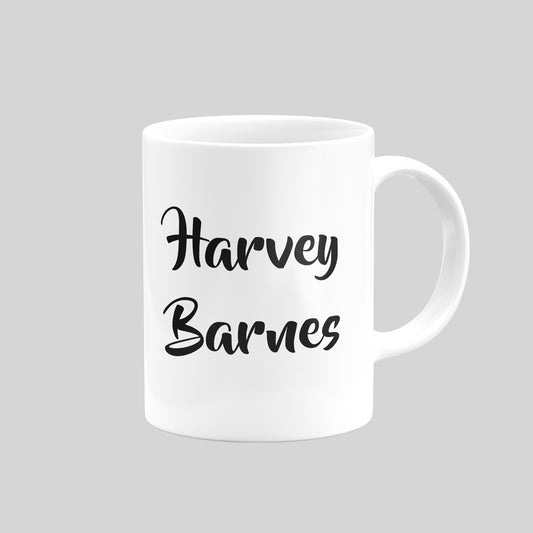 Harvey Barnes Mugs - DanDesignsGB