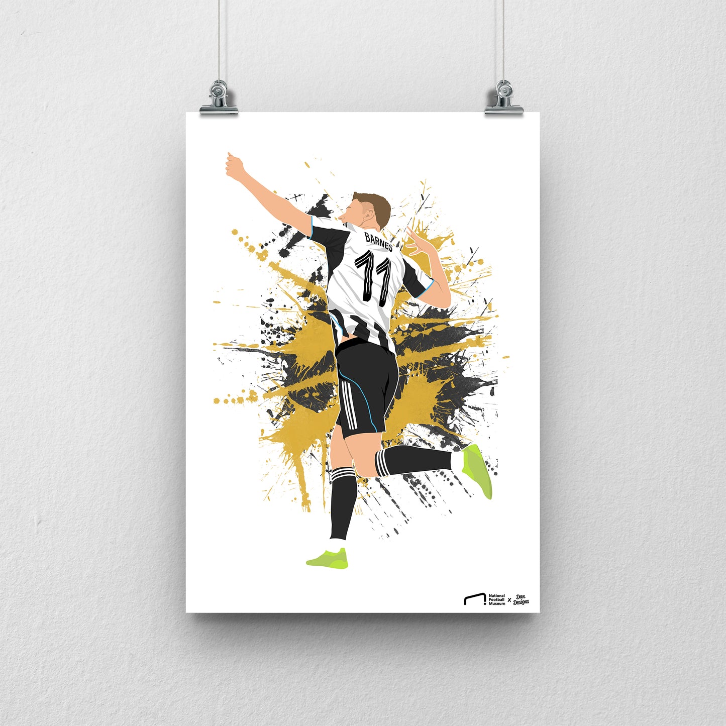 Harvey Barnes Print - DanDesignsGB