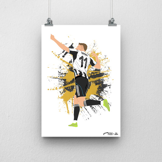 Harvey Barnes Print - DanDesignsGB