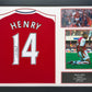 Thierry Henry Signed Arsenal Shirt