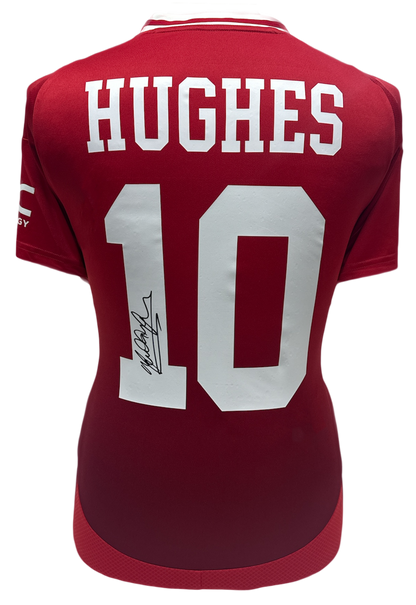 Mark Hughes Manchester United Shirt