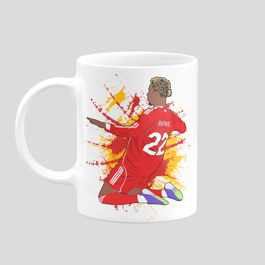 Hugo Ekitike Mug - DanDesignsGB
