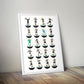 Newcastle Champions 2025 Subbuteo Print