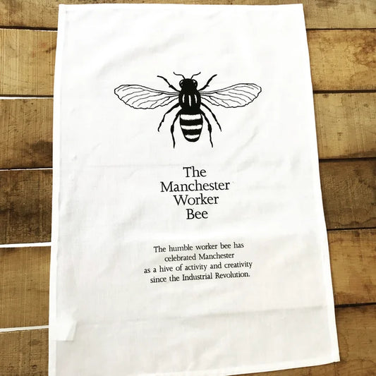 Manchester Bee Cotton Tea Towel - The Manchester Bee Co.