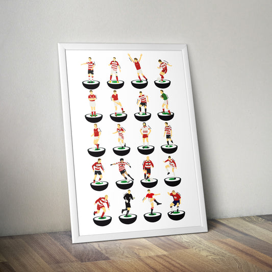 Doncaster Rovers Subbuteo Print