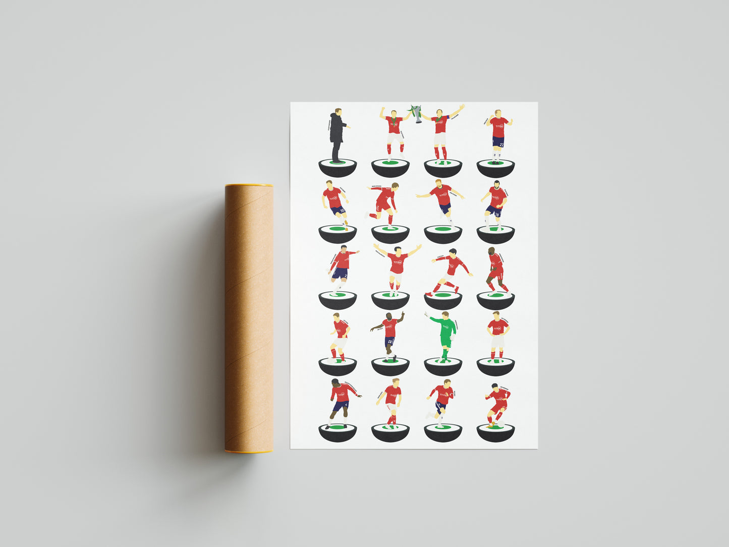 York City 2026 Champions Subbuteo Prints