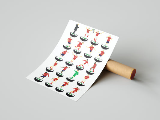 York City 2026 Champions Subbuteo Prints