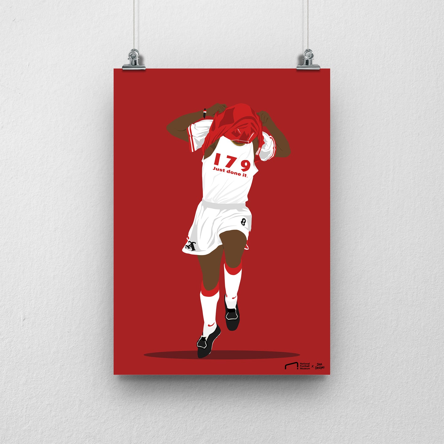 Ian Wright Print - DanDesignsGB