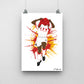 Ian Wright Print - DanDesignsGB
