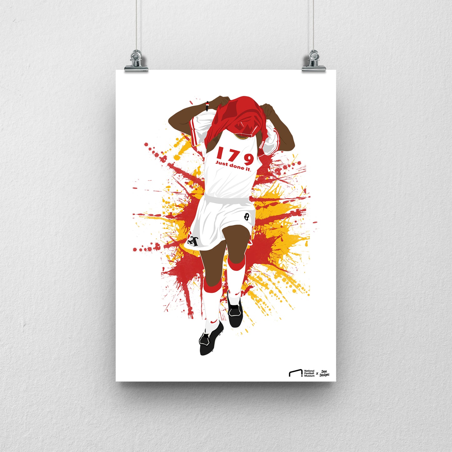 Ian Wright Print - DanDesignsGB