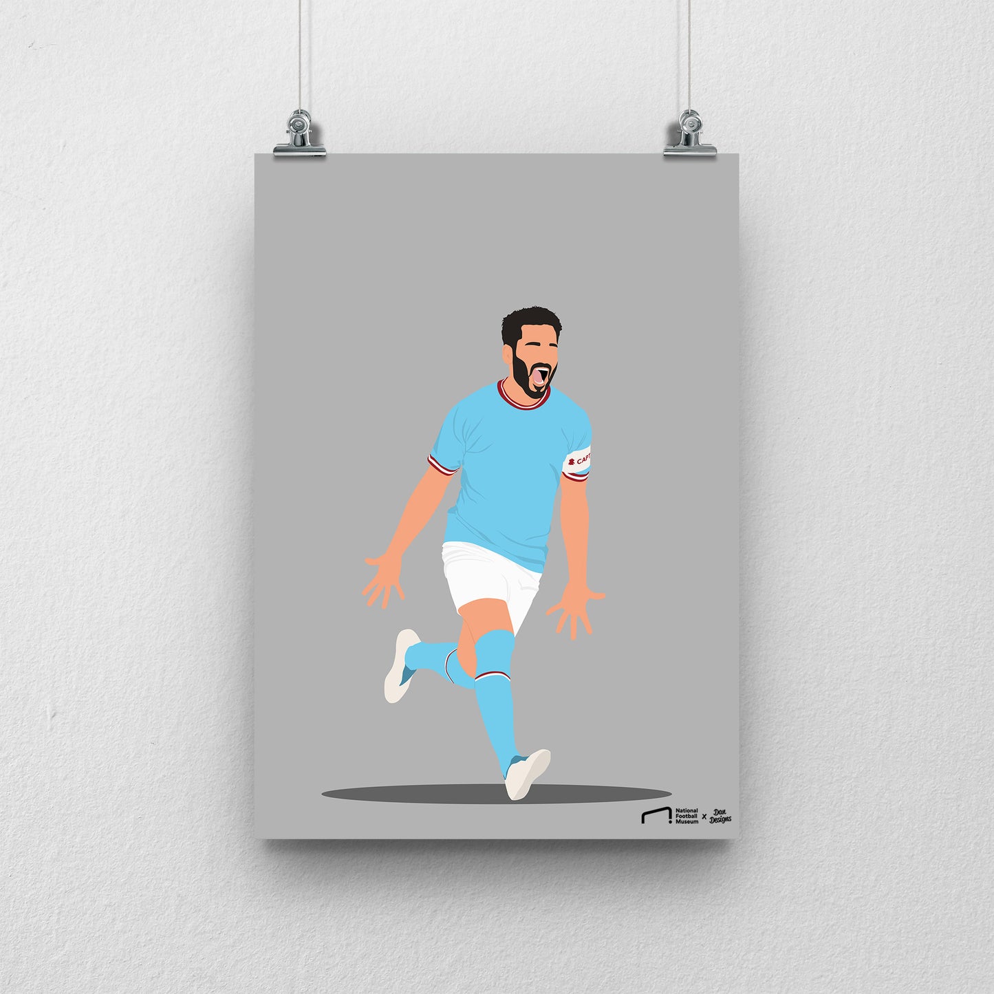 İlkay Gündoğan Print - DanDesignsGB