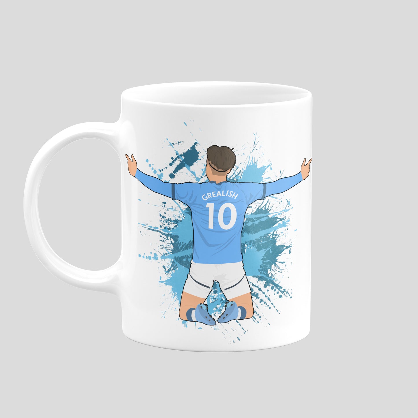 Manchester City Players Mugs - DanDesignsGB